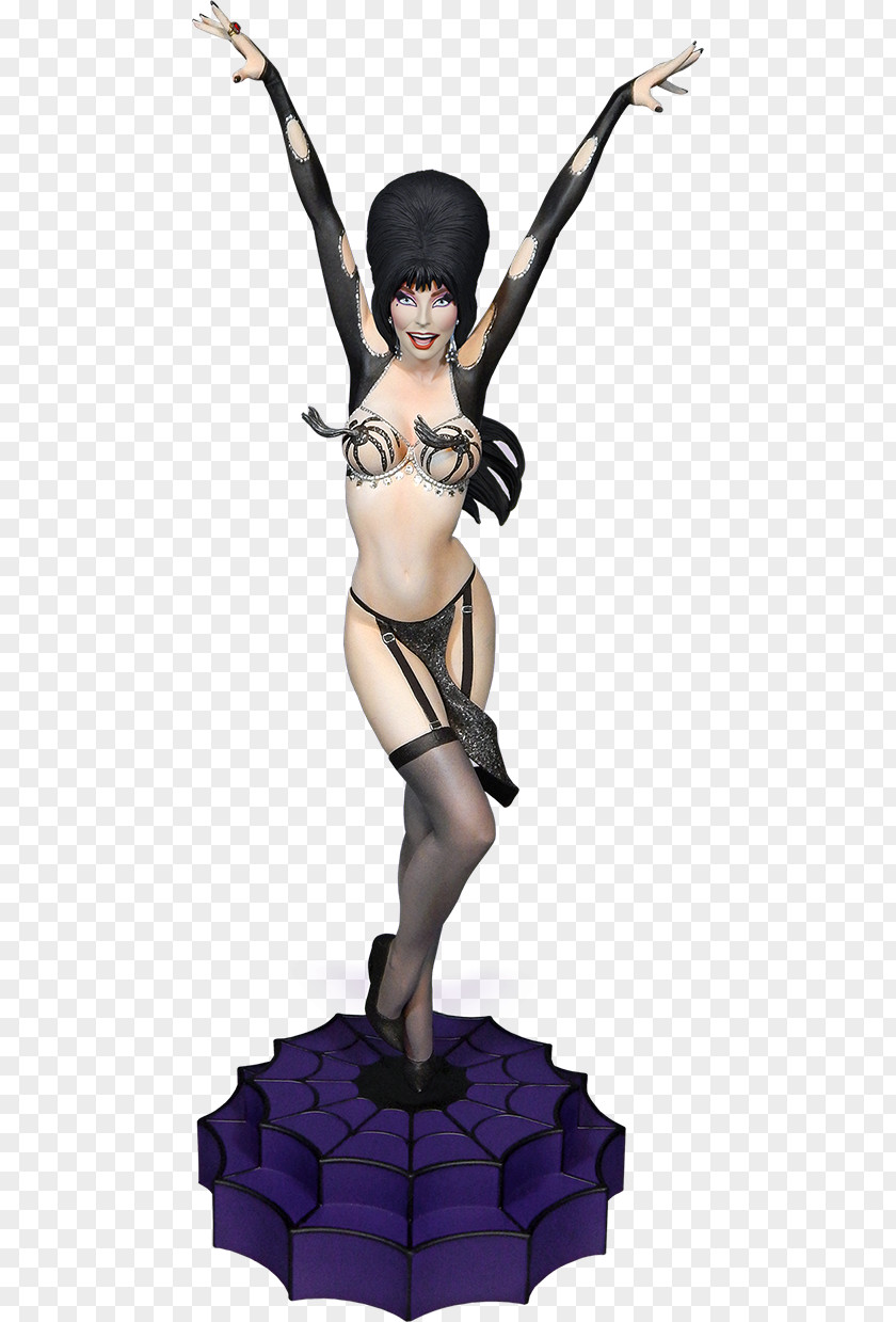 Cassandra Peterson Elvira: Mistress Of The Dark Statue Maquette Black Canary PNG