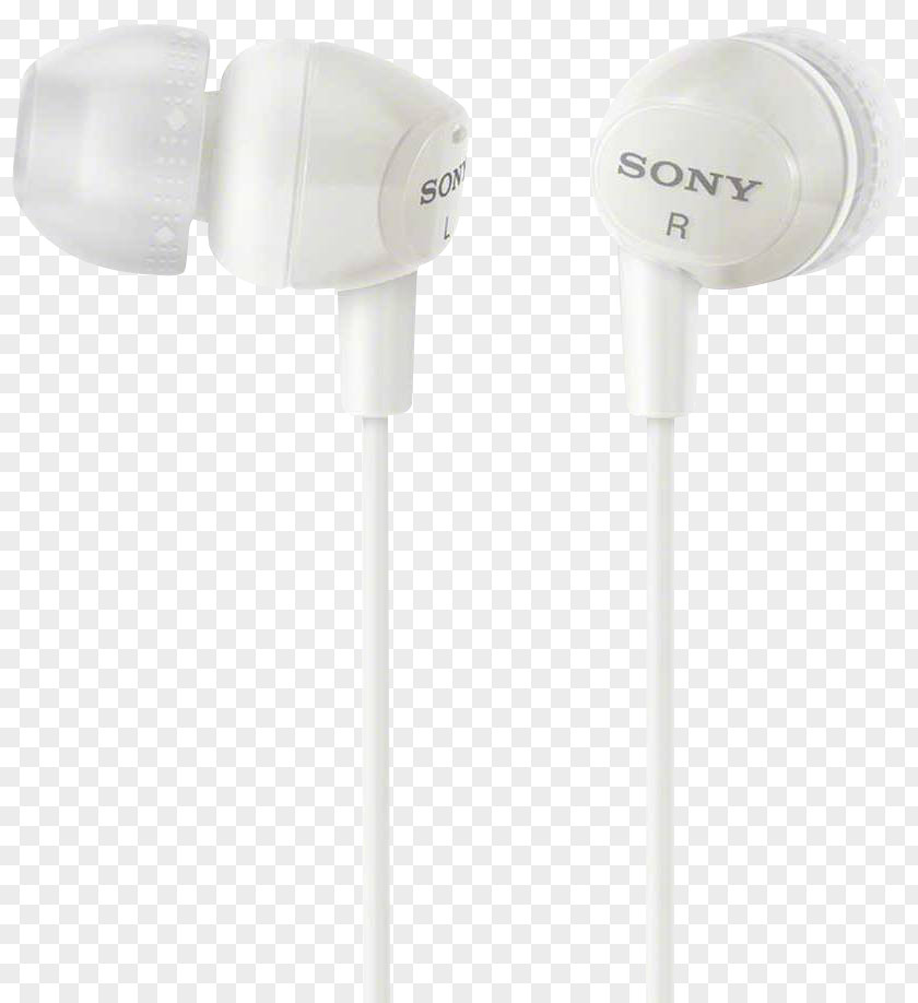Headphones Sony MDR-EX150 Apple Earbuds EX15LP/15AP PNG