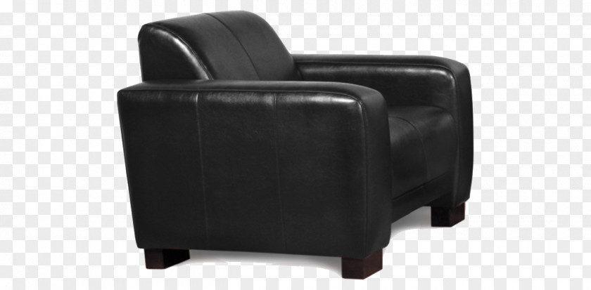 Leather Chair Club Black House Armrest PNG