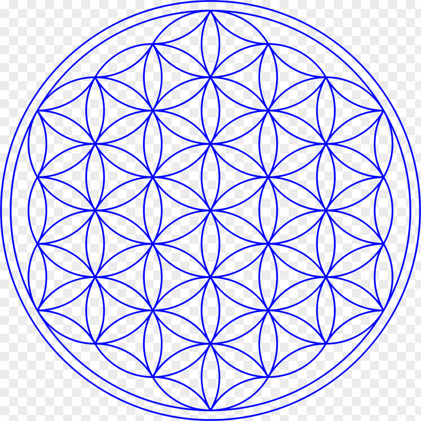 Mandala Contour Sacred Geometry Crystal Healing PNG