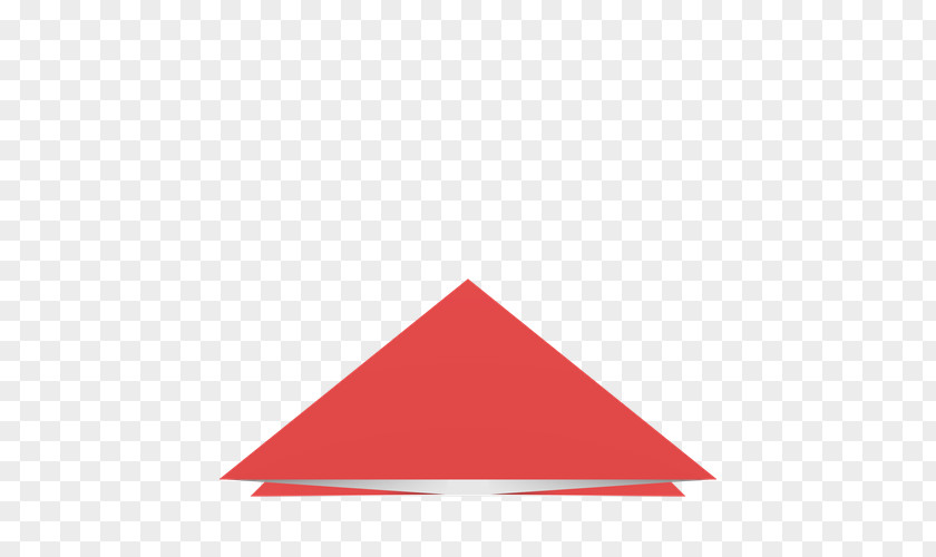 Triangle Paper Origami Box PNG