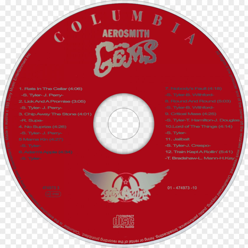 Aerosmith Toys In The Attic Compact Disc PNG