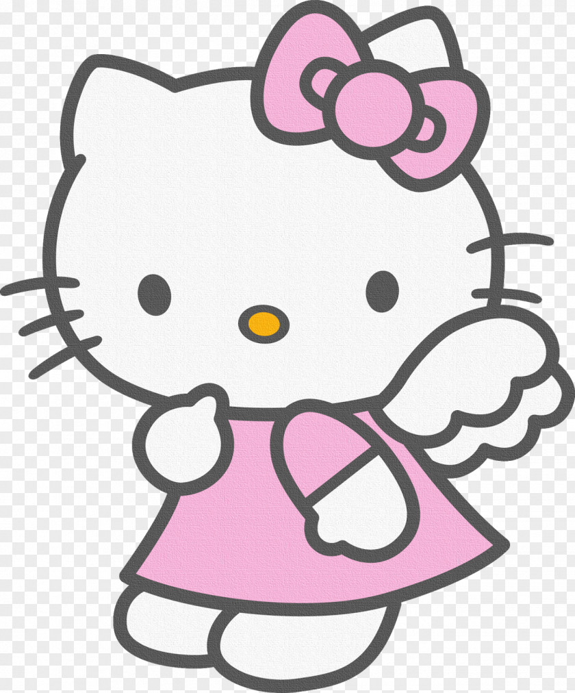 Hello Kitty Dress Cat Clip Art Image PNG