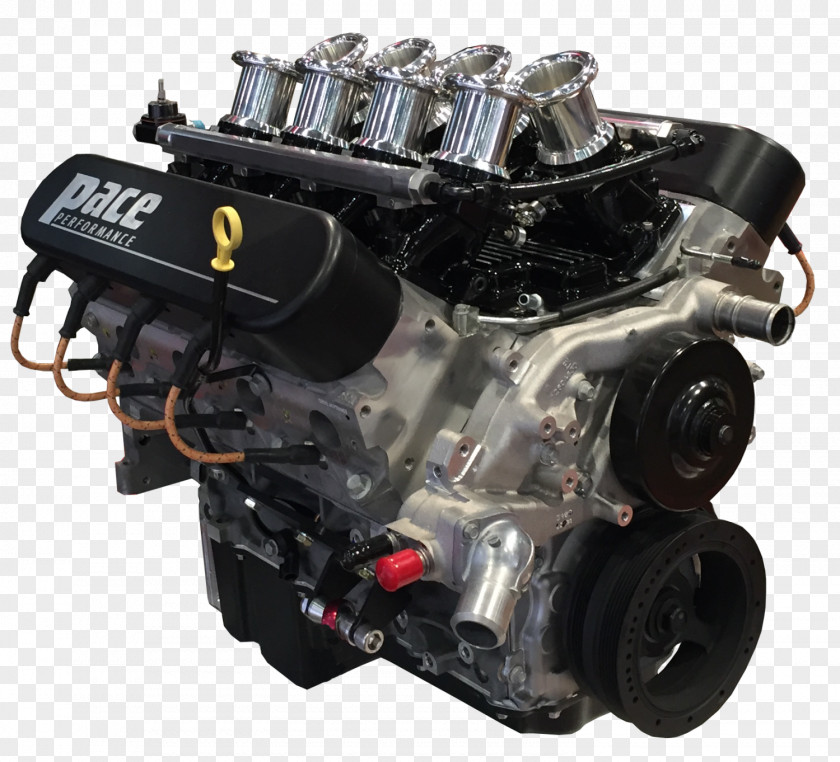 Motor V8 LS Based GM Small-block Engine Chevrolet General Motors Fuel Injection PNG