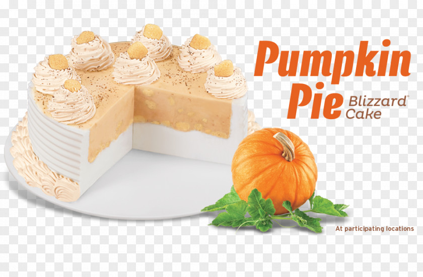 Pumpkin Pie Buttercream Torte Frozen Dessert Flavor PNG
