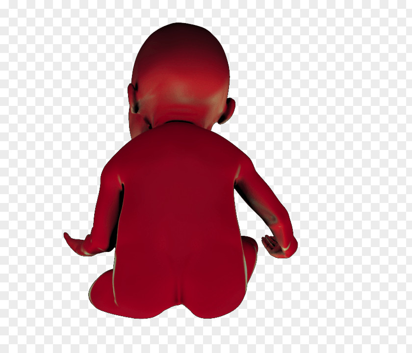 Ready To Print Maroon Character Neck Fiction PNG