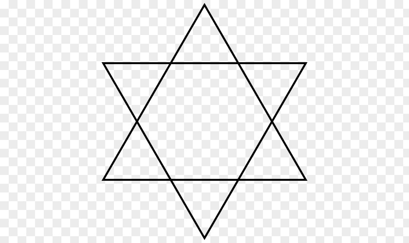 Star Of David Sacred Geometry Hexagram PNG
