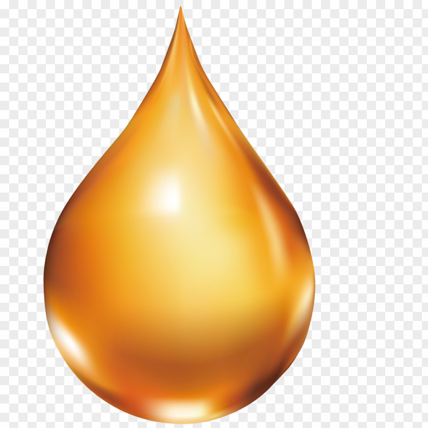 Vector Model Of Water Droplets Drop Gold Download PNG