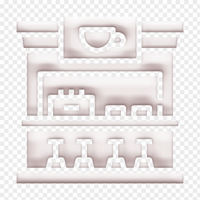 Coffee Shop Icon Counter PNG