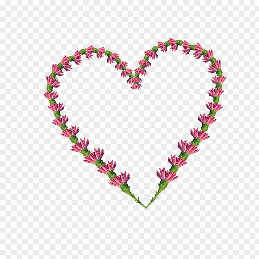 Heart Wreath Romance Love Message Girlfriend PNG