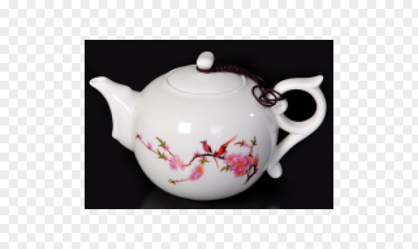 Kettle Saucer Porcelain Cup Teapot PNG