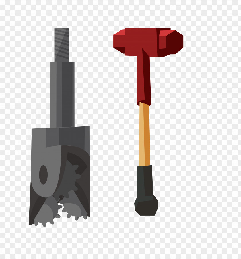 Vector Maintenance Tools Hammer Tool Installation PNG