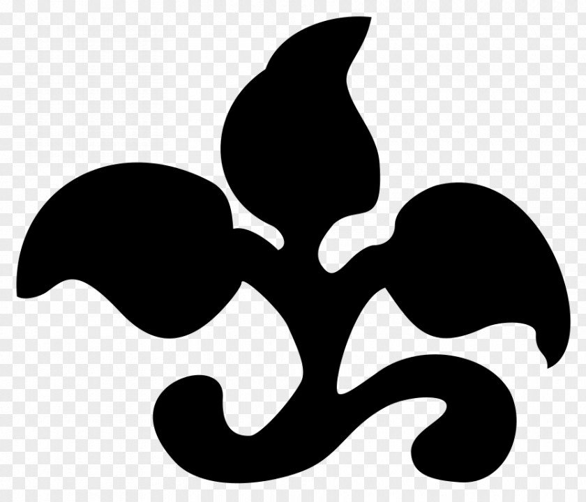 Wing Symbol Leaf Silhouette PNG