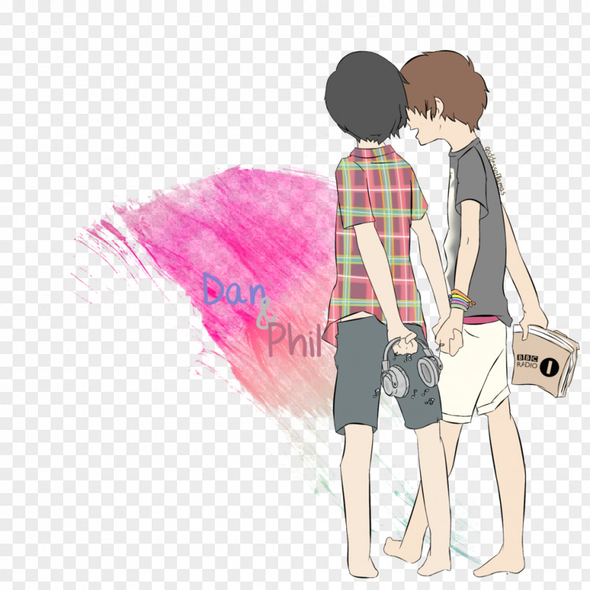 Youtube Dan And Phil Fan Art The Amazing Book Is Not On Fire Fiction PNG