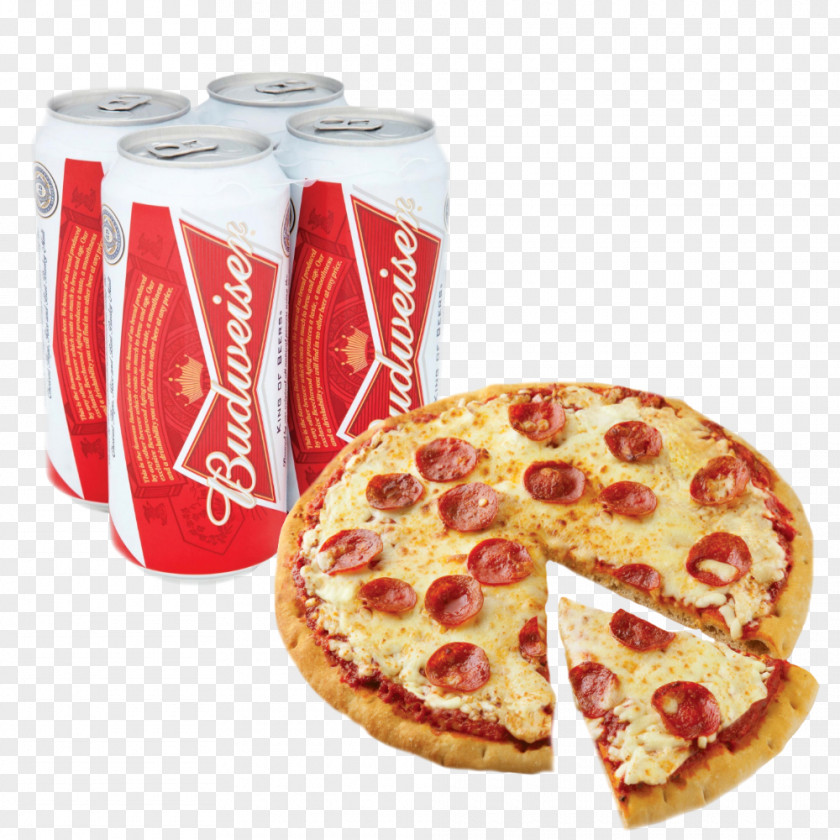 Budweiser Coca-Cola Beer Fizzy Drinks Pizza PNG