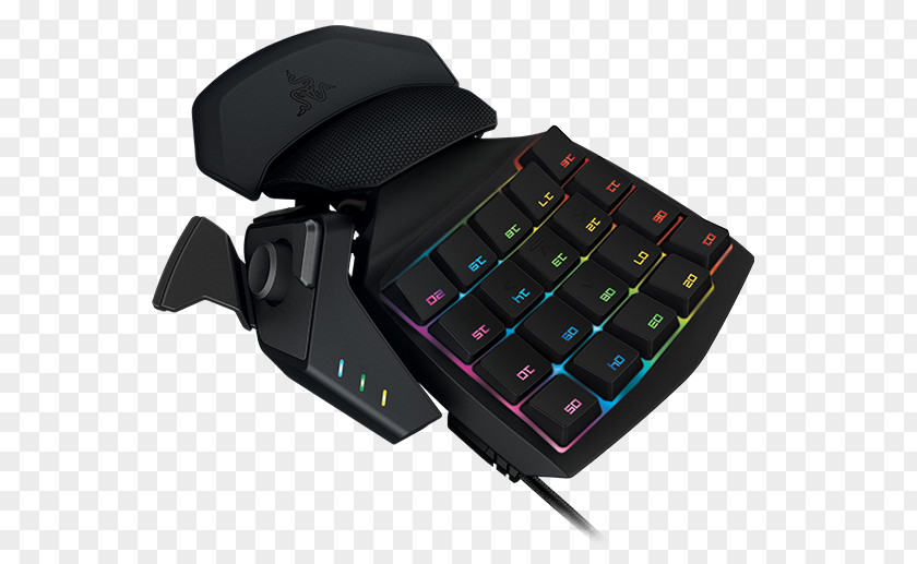Gaming Keypad Computer Keyboard Razer Orbweaver Elite Chroma Inc. PNG