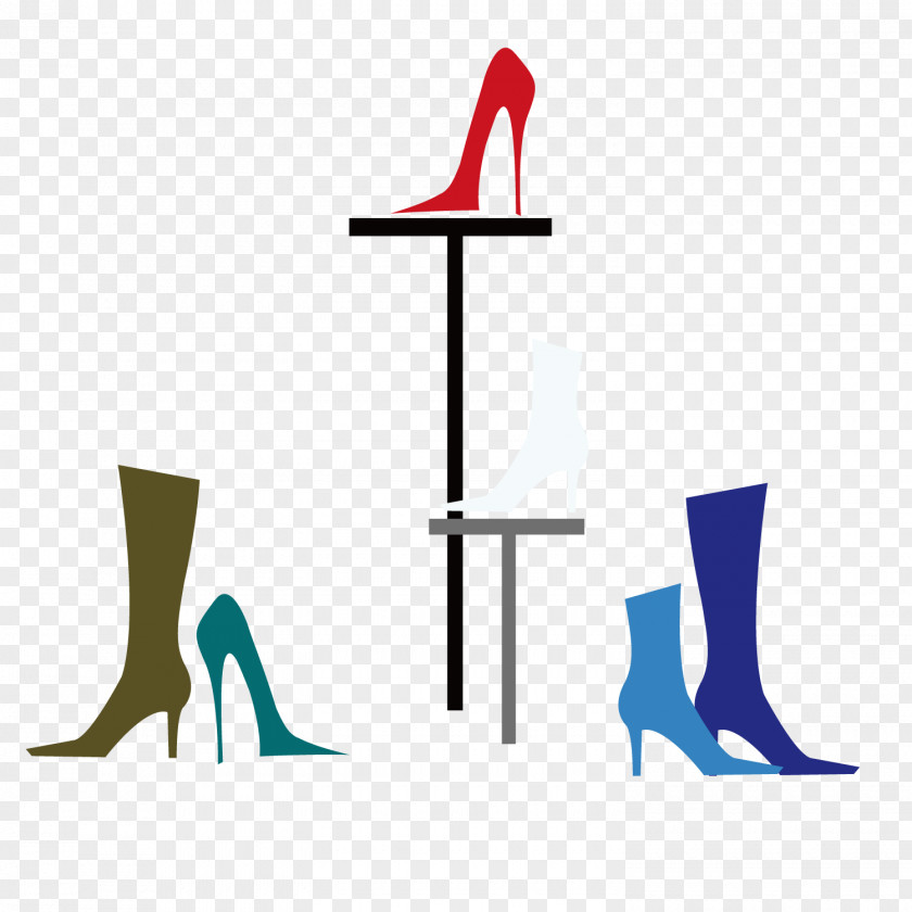 High Heels On The Shoe Rack High-heeled Footwear Clip Art PNG