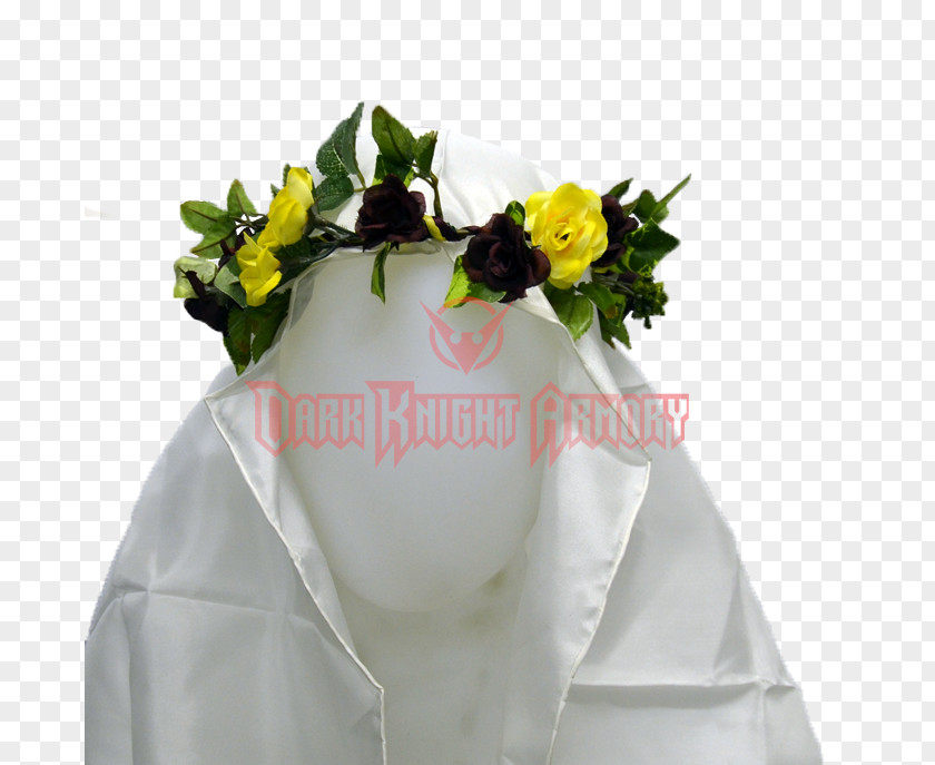 Rose Wreath Floral Design Middle Ages English Medieval Clothing Headpiece Hat PNG