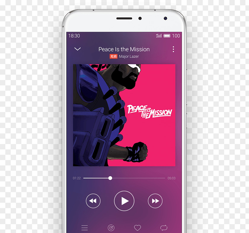 Simple,APP,Mobile Phone Major Lazer Peace Is The Mission Dancehall Album Lean On PNG