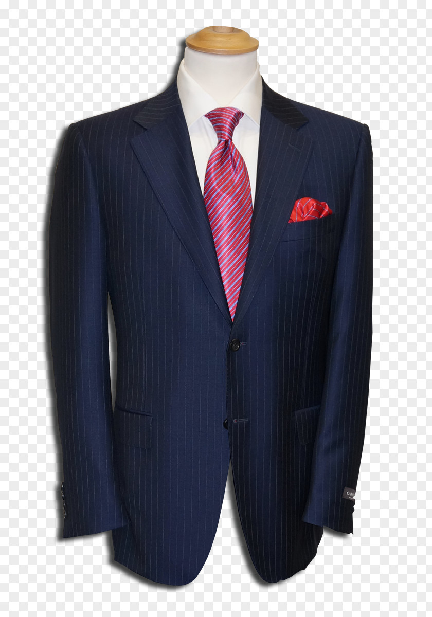 Tie Suit Canali Navy Blue Clothing Wool PNG