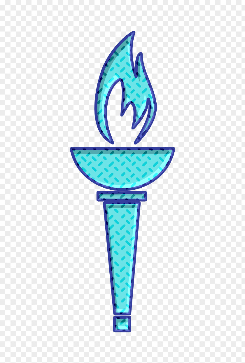 Torch Icon Tools And Utensils With Fire PNG