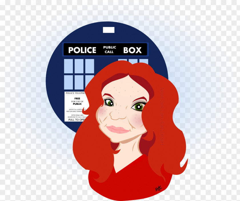 Amy Pond Digital Art Cartoon Illustration Character Fiction RED.M PNG