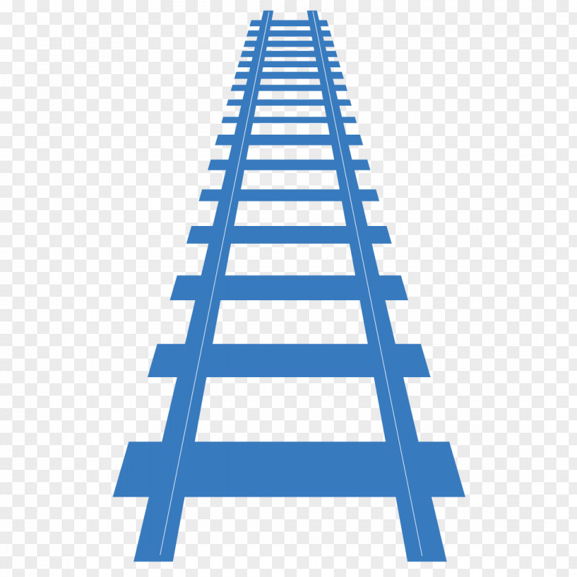 Railroad Tracks Rail Transport Train Track Tie PNG
