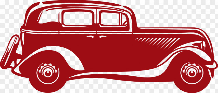 Classic Cars Vector Vintage Car Retro Style PNG
