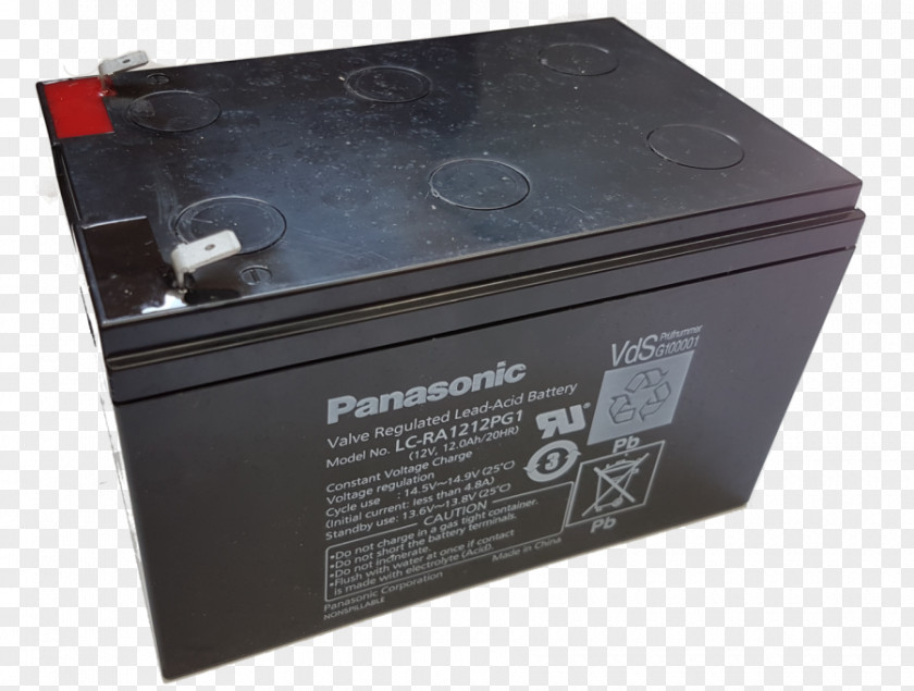 Electric Battery Lead–acid Panasonic Power Converters Rechargeable PNG