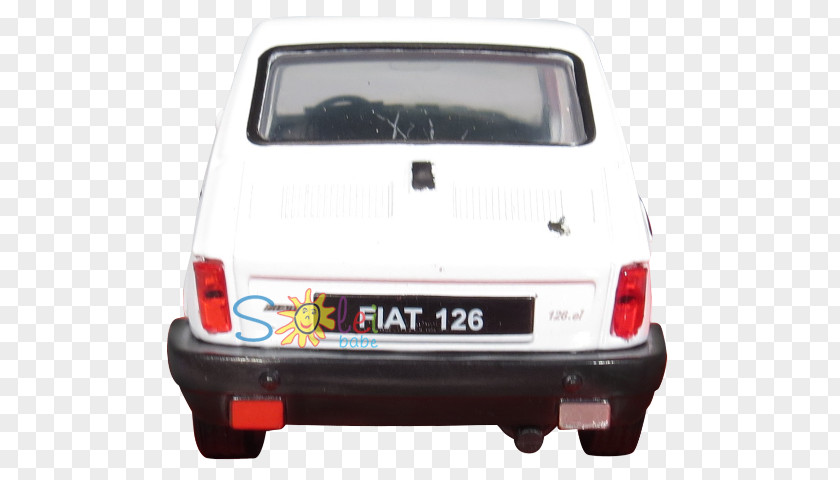 Fiat 126 City Car Bumper PNG
