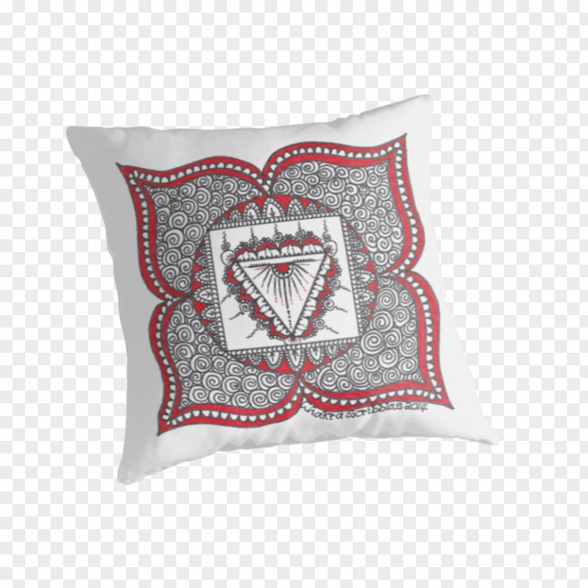 Chakra Symbols Throw Pillows Cushion PNG
