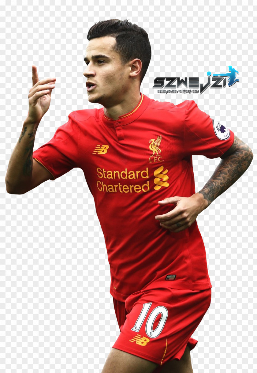 Coutinho Philippe FC Barcelona Liverpool F.C. Jersey La Liga PNG