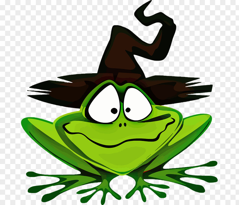 Frog Halloween Clip Art PNG