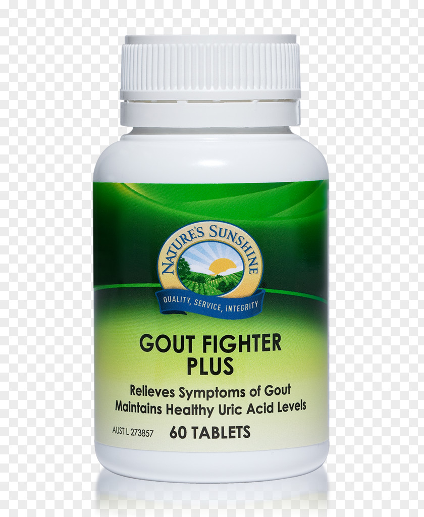 Gout Nature's Sunshine Products Dietary Supplement Milk Thistle Mineral Natures Health PNG