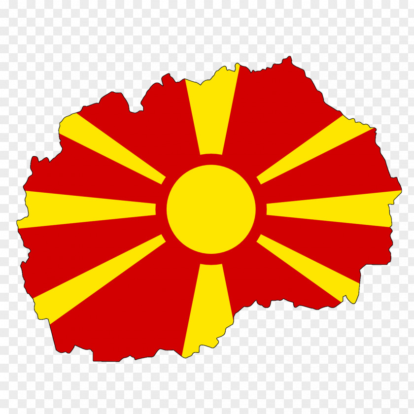 Map Flag Of The Republic Macedonia Socialist PNG