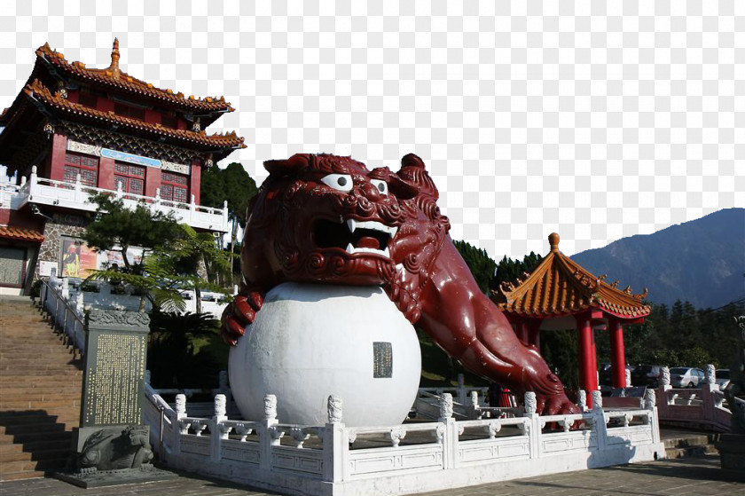 Sun Moon Lake Wenwu Temple Square Lalu Island Wen Wu Formosan Aboriginal Culture Village PNG