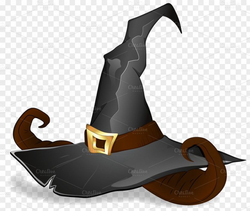 Witch Cartoon Hat Cowboy Witchcraft PNG
