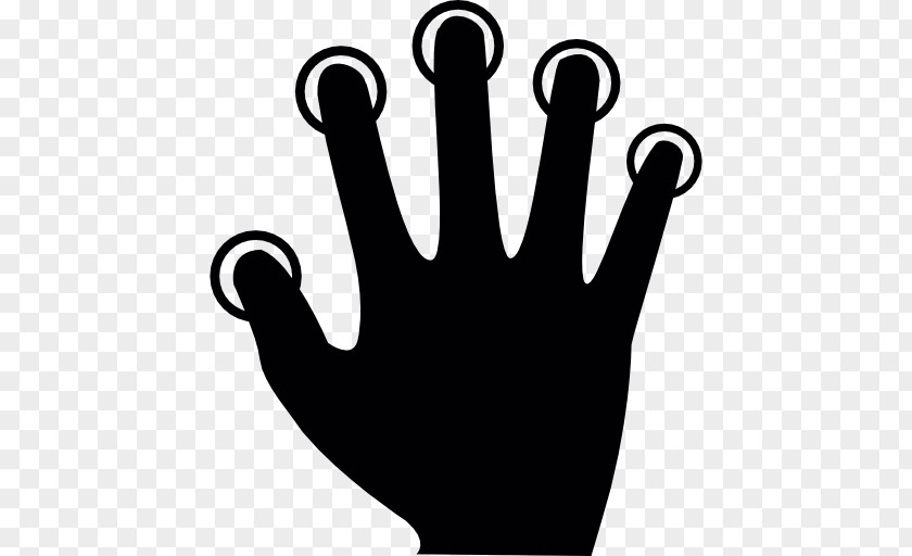 Five Fingers Finger Thumb Hand PNG
