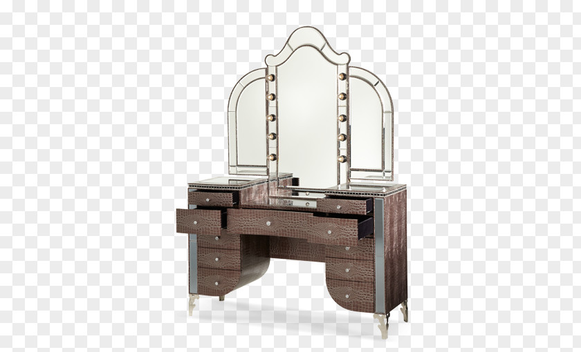 Mirror Table Vanity Carol House Furniture Upholstery PNG