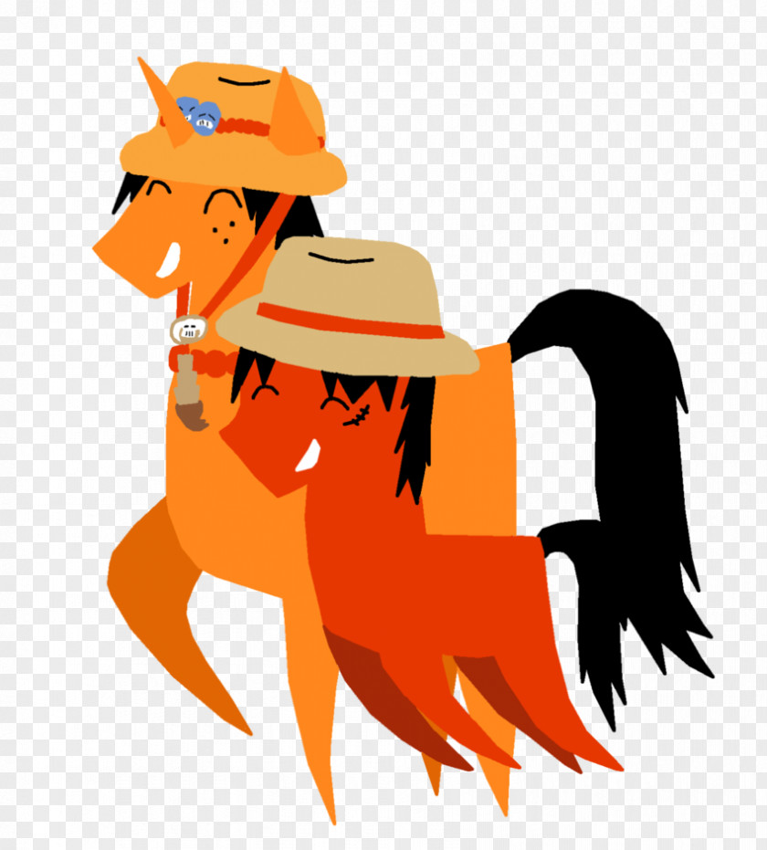 Portgas D. Ace Pony Monkey Luffy Princess Luna Usopp PNG