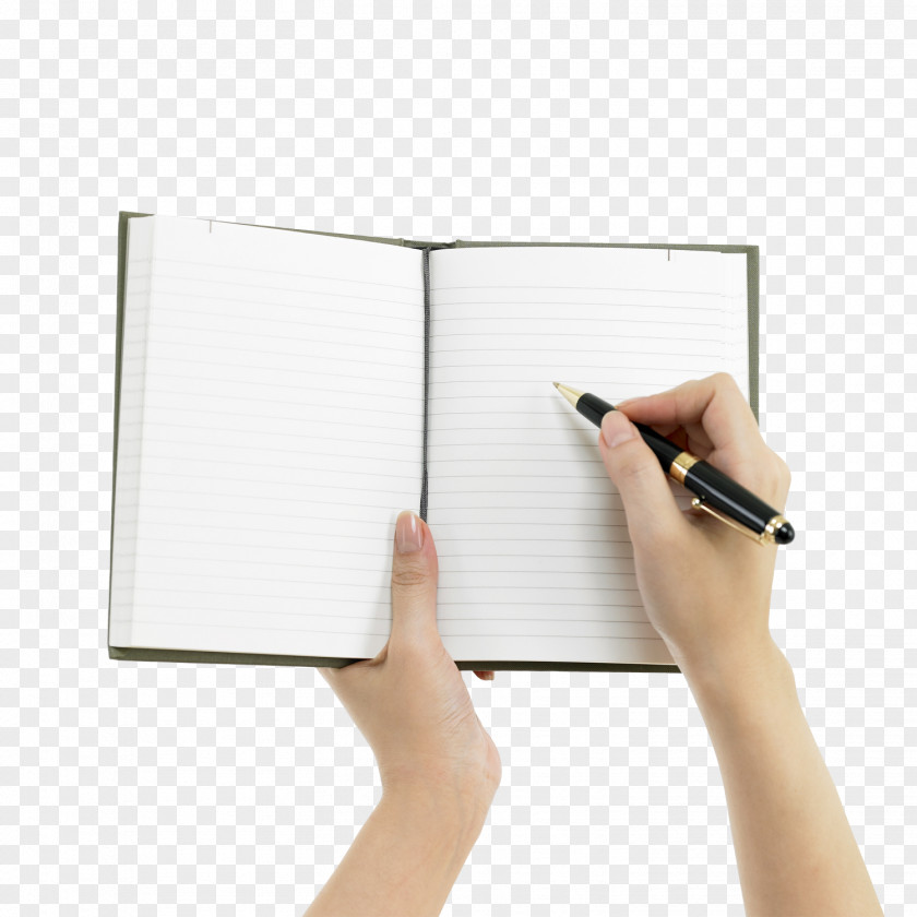 Write With A Pen Gratis PNG