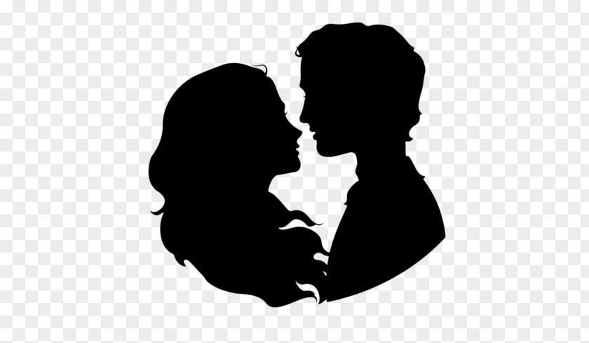 Couple Silhouette PNG silhouette clipart PNG