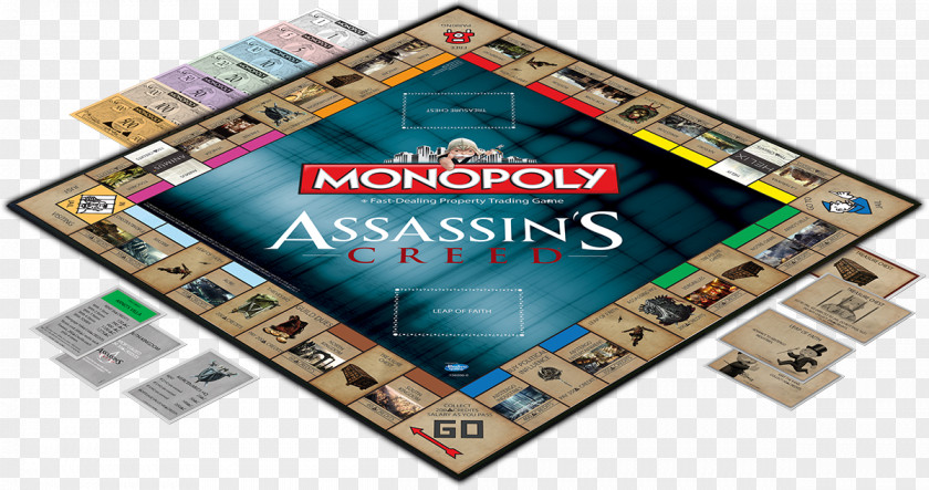 Monopoly Money Assassin's Creed Unity II Syndicate PNG