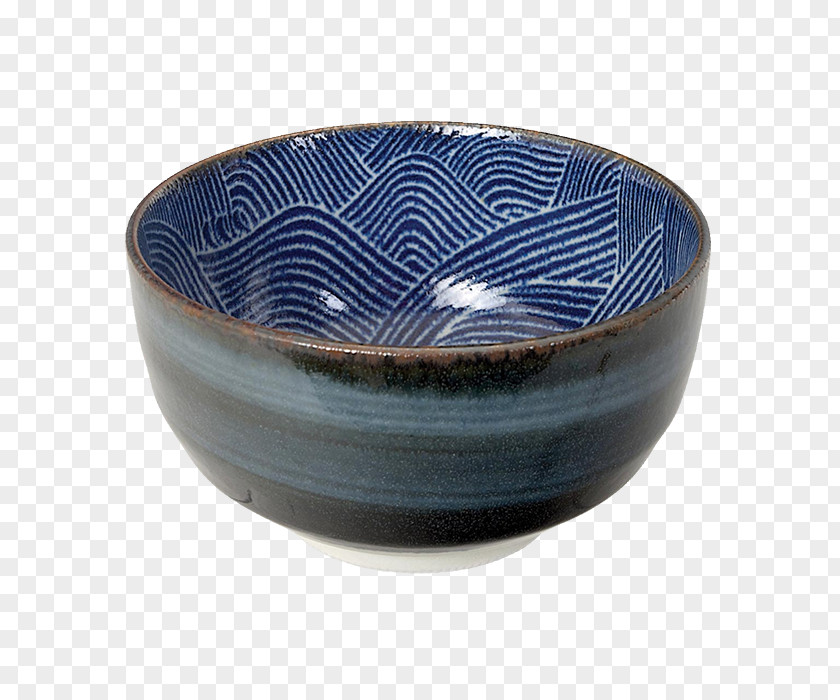Tayo Bowl Ceramic Cobalt Blue Porcelain PNG