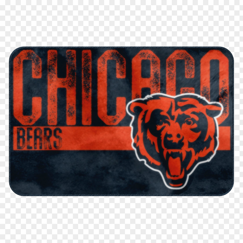 Chicago Bears NFL Cubs Mat PNG