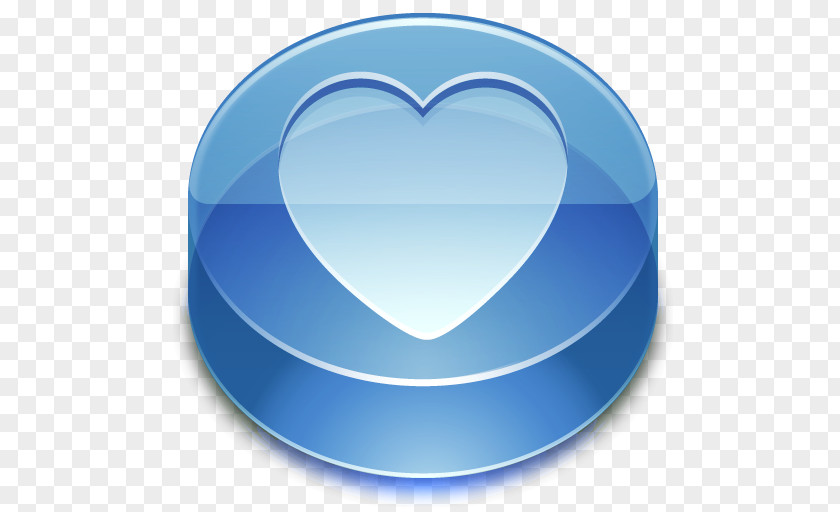 Blue, Heart, Glass, Favorite Icon Favicon Design Download PNG