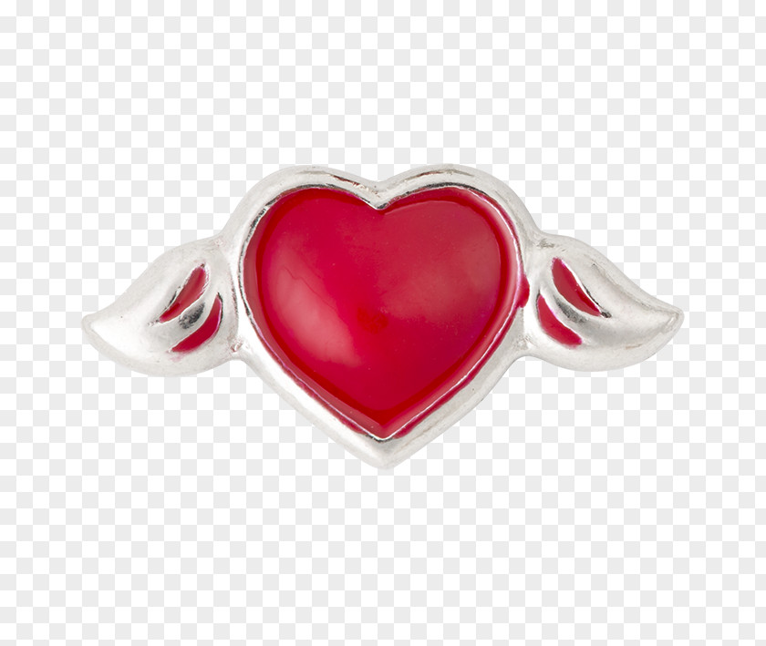 Flying Heart Red Blue Purple Gold Silver PNG