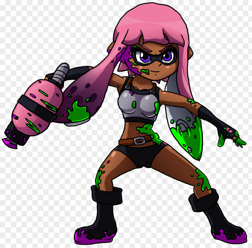 Ink Splatter Splatoon Drawing Fan Art Character DeviantArt PNG