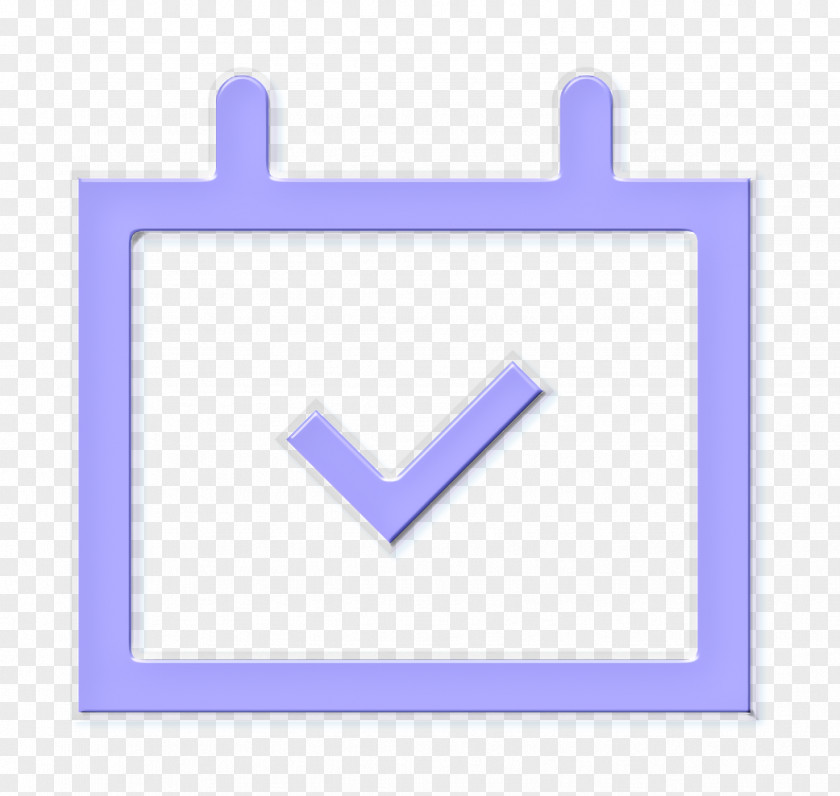 Rectangle Electric Blue Available Icon Calendar Date PNG