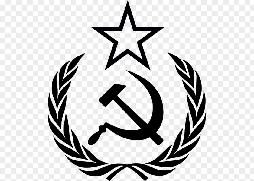 Soviet Union Hammer And Sickle Russian Revolution Clip Art PNG